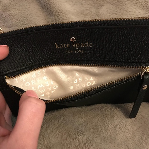 Kate Spade Black Wristlet - Picture 6 of 8